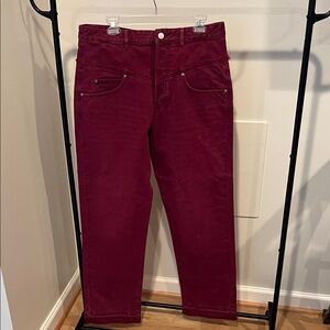 Isabel Marant Deep raspberry-burgundy